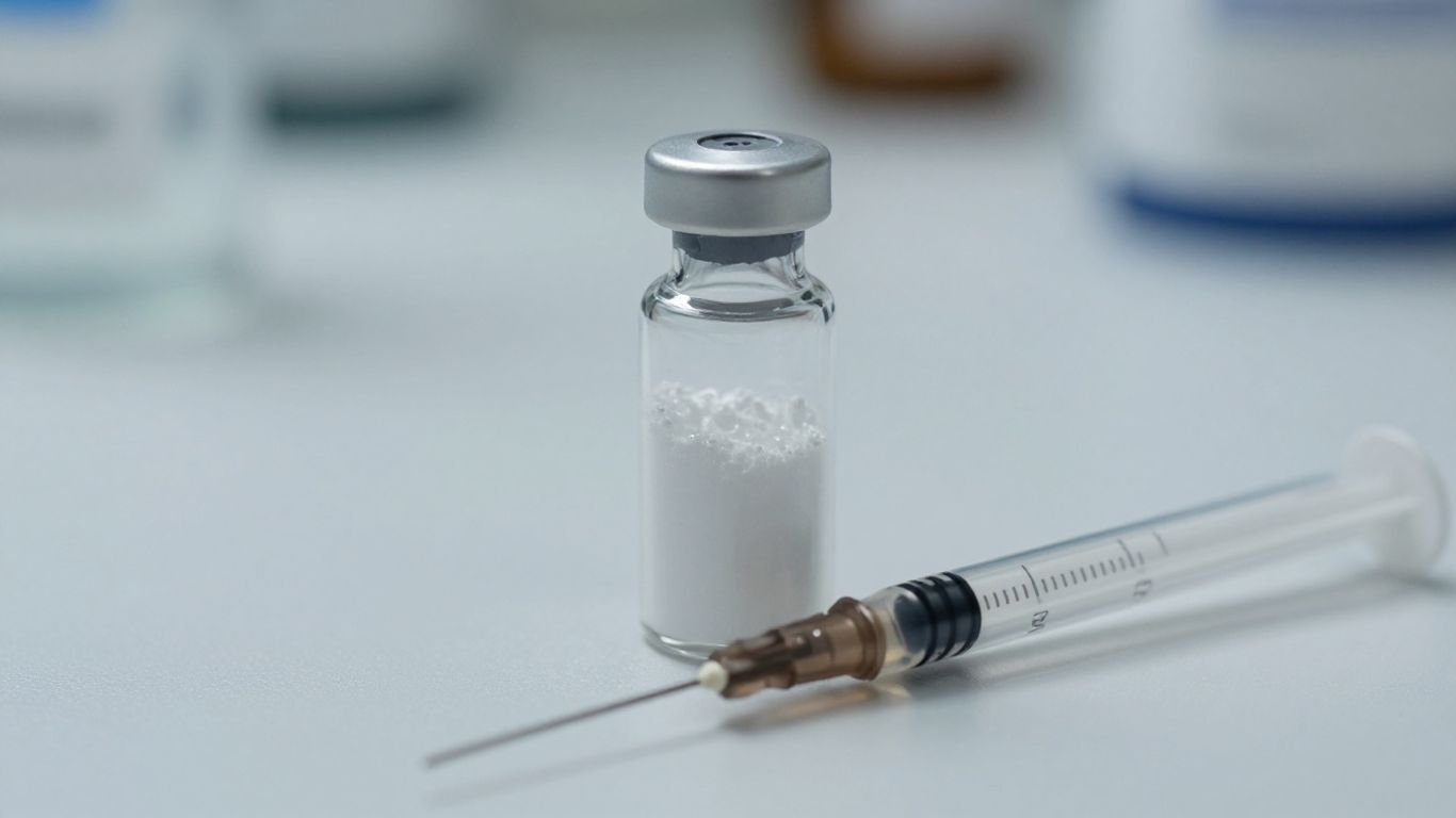 Vial and syringe for CJC-1295 No DAC