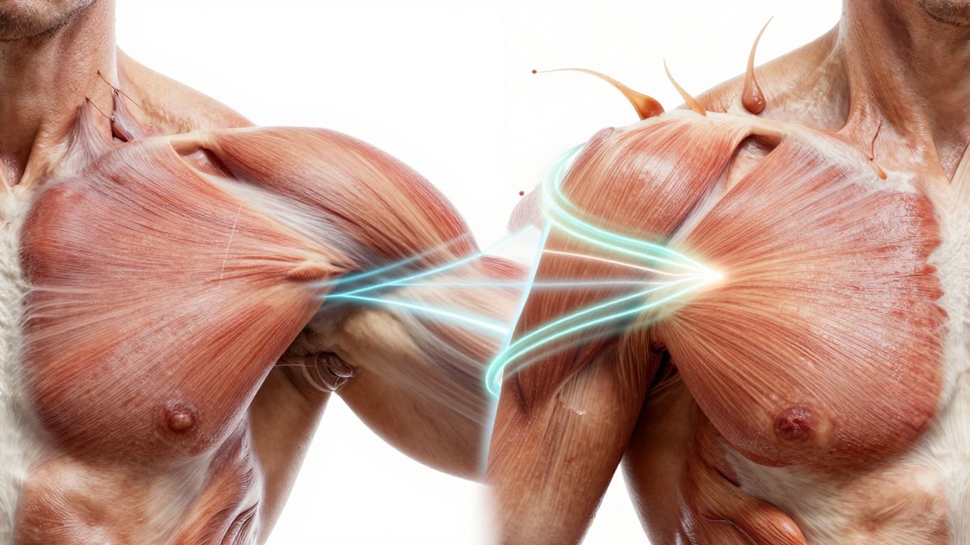Synergistic healing effect of BPC-157 and TB-500.