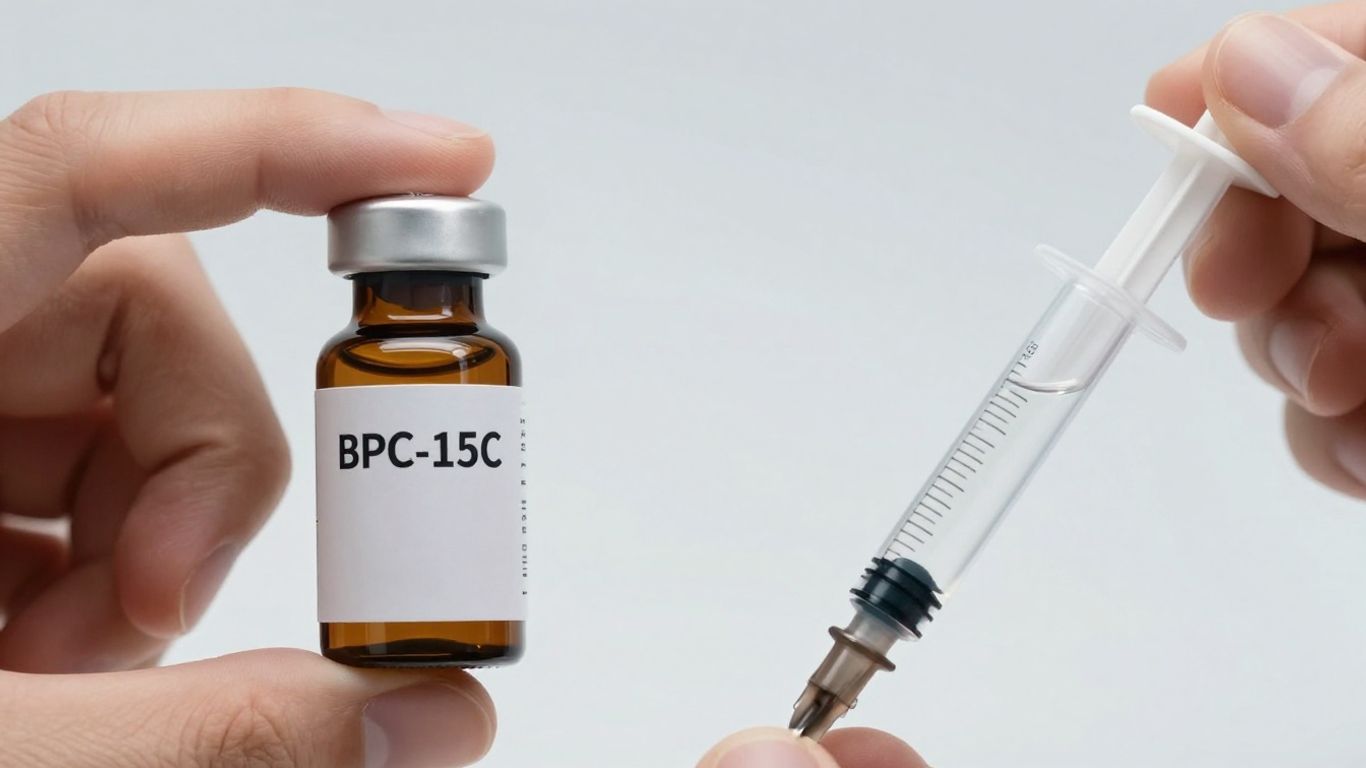 BPC-157 oral capsule versus injection syringe.