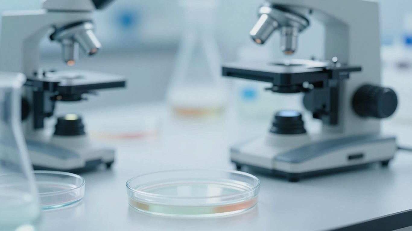 Scientific research equipment in a lab setting.