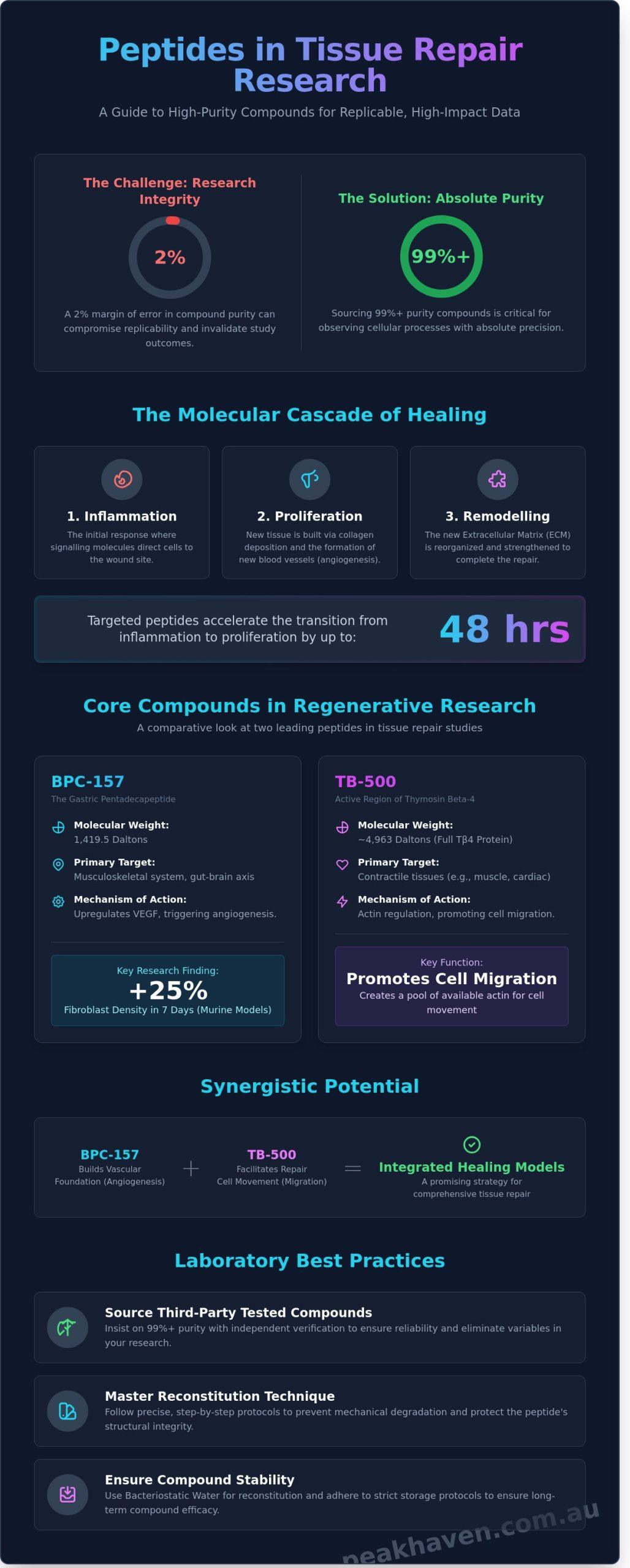 Peptides for Tissue Repair Studies: A 2026 Research Guide for Australian Labs