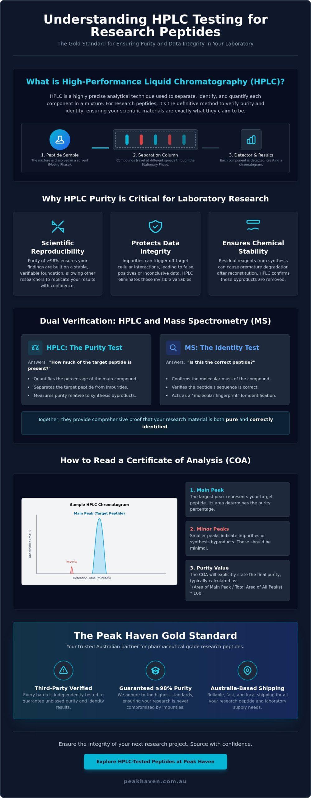 What Does HPLC Tested Mean for Peptides? A Guide for Australian Researchers